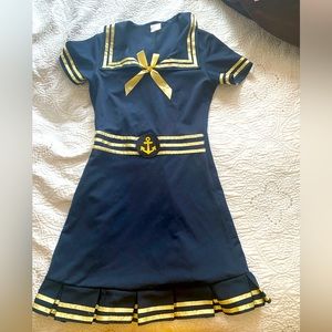 Vintage sexy sailor girl dress